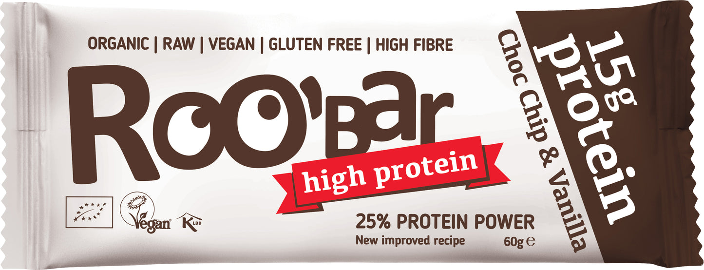 ROOBAR Protein-Riegel Choco Chip