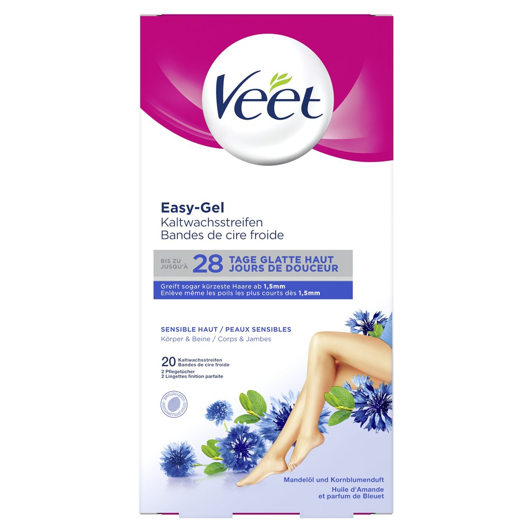 VEET Kaltwachsstreif Bikini&Achseln sens