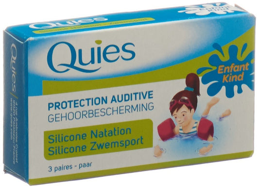 QUIES Wassergehörschutz Silikon Kinder