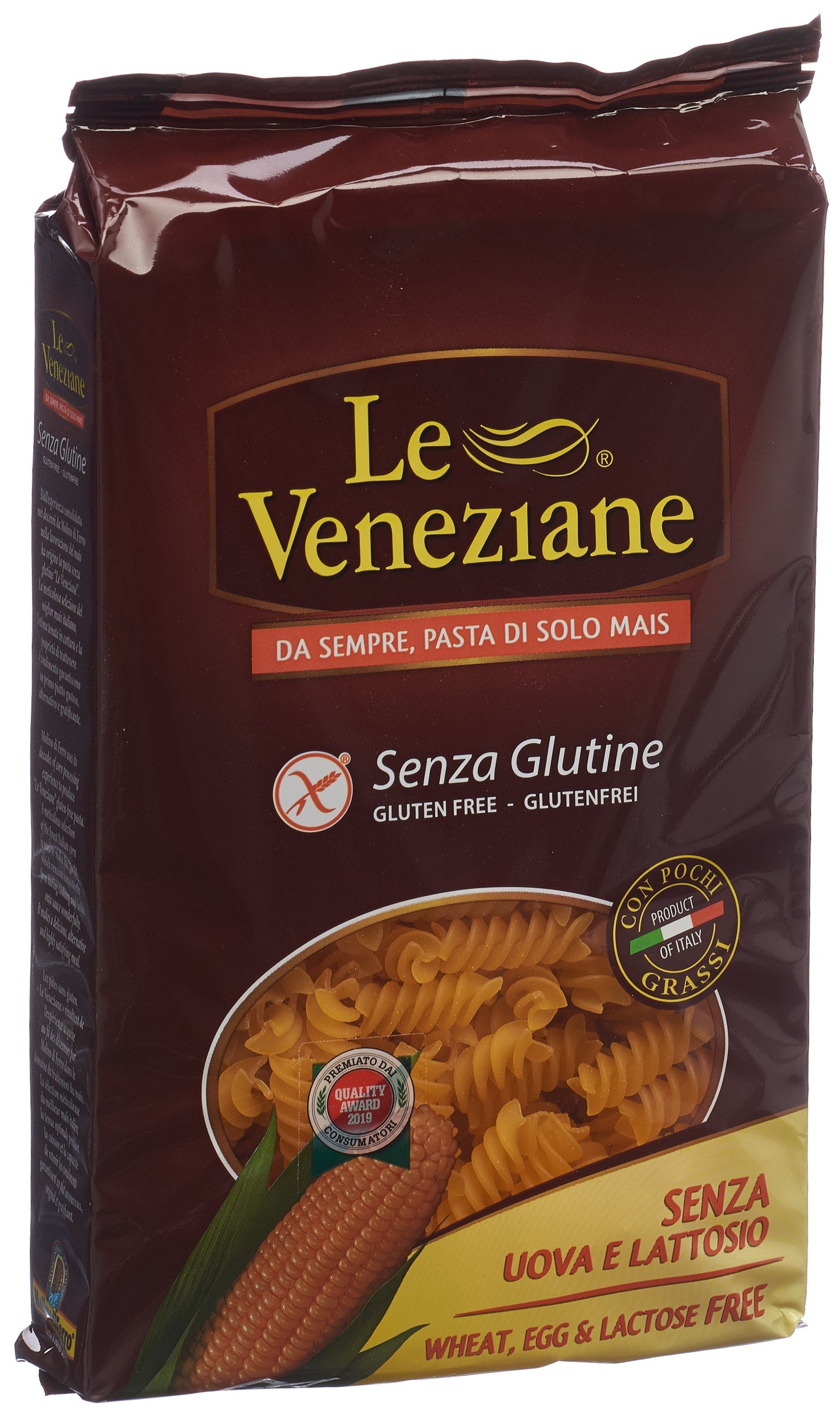 LE VENEZIANE Eliche Rigate Mais glutenfrei