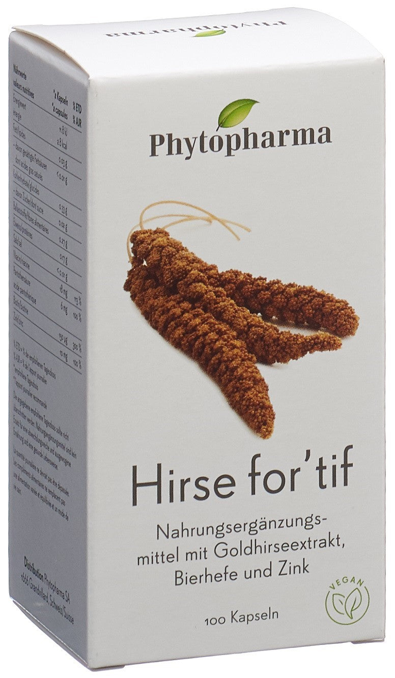 PHYTOPHARMA Hirse for'tif Kaps