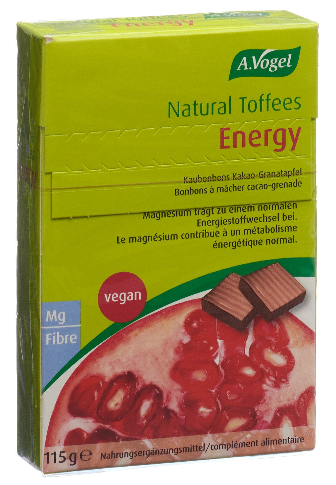 VOGEL Natural Toffees Energy Granatapfel