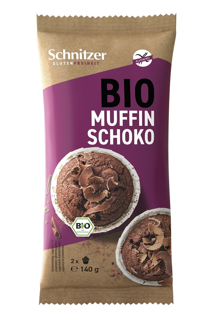SCHNITZER Bio Muffin Dark Chocolate