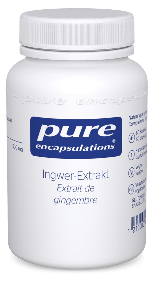 PURE Ingwer-Extrakt Kaps