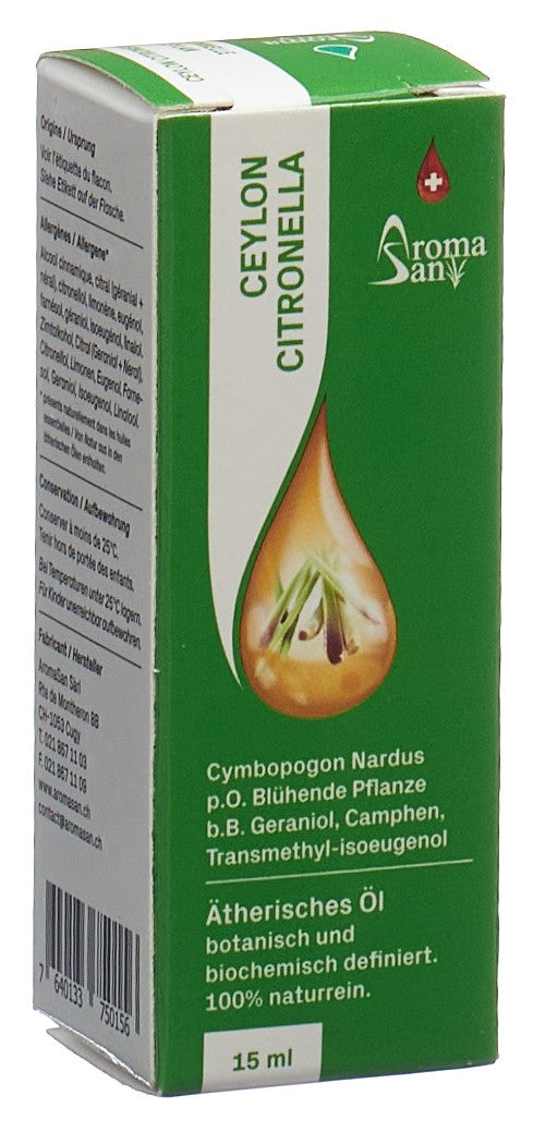 AROMASAN Citronella Cey Äth/Öl Schachtel Bio