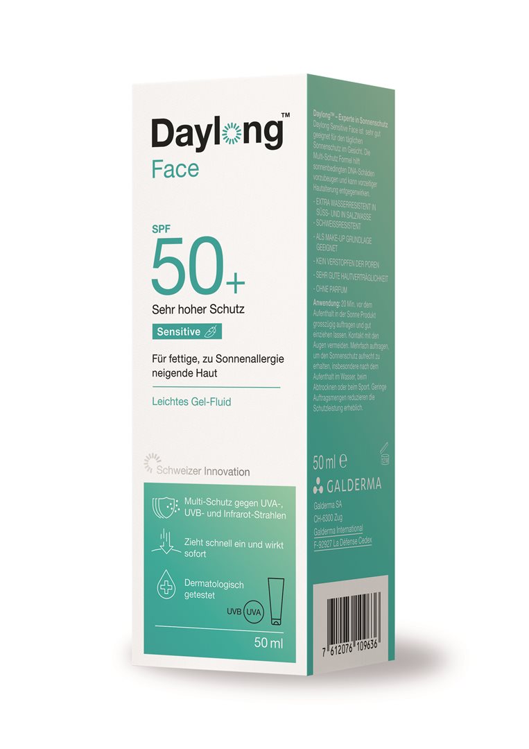 DAYLONG Sensitive Face Gel-Fluid SPF50+