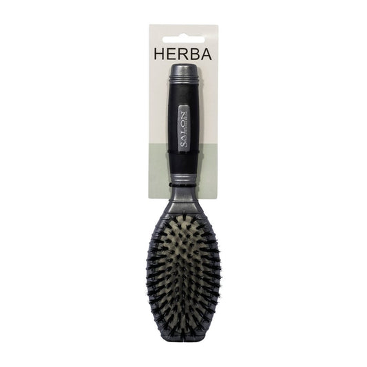 HERBA Gummikopfbürste mit Naturborsten