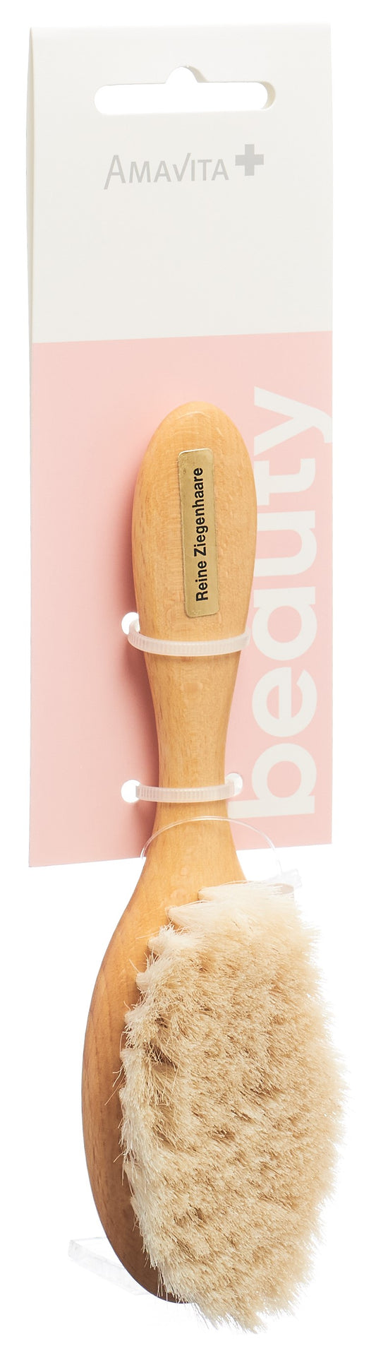 AMAVITA Beauty Babybürste Ziegenhaar Buche