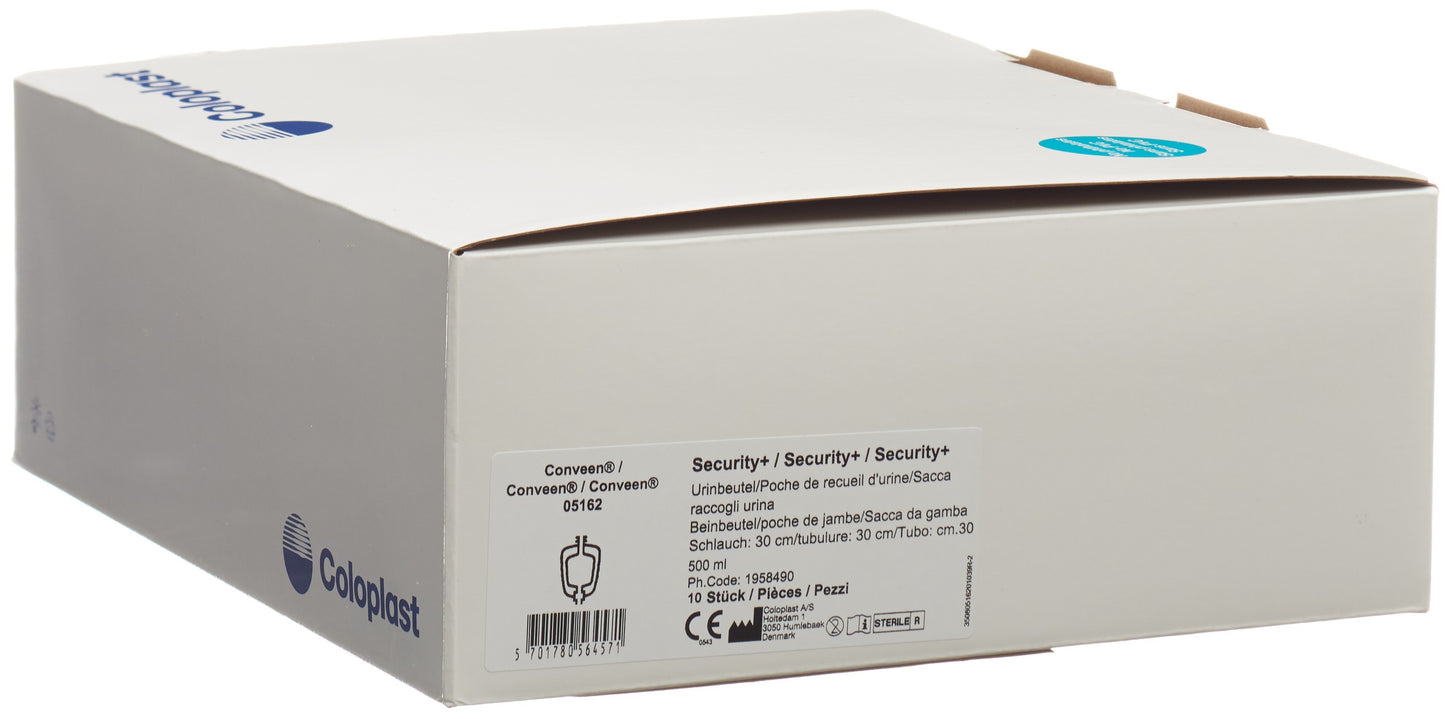 CONVEEN SP Beinbeutel 500ml 30cm RV steril