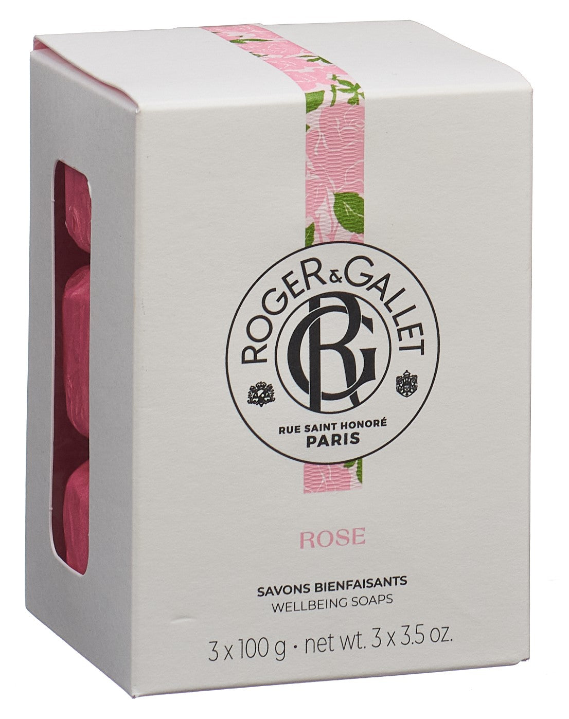 ROGER GALLET ROSE Boite 3 Savons