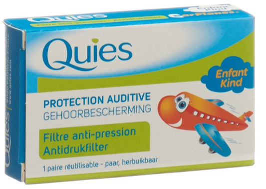 QUIES Earplanes Überdruckgehörschutz Kinder