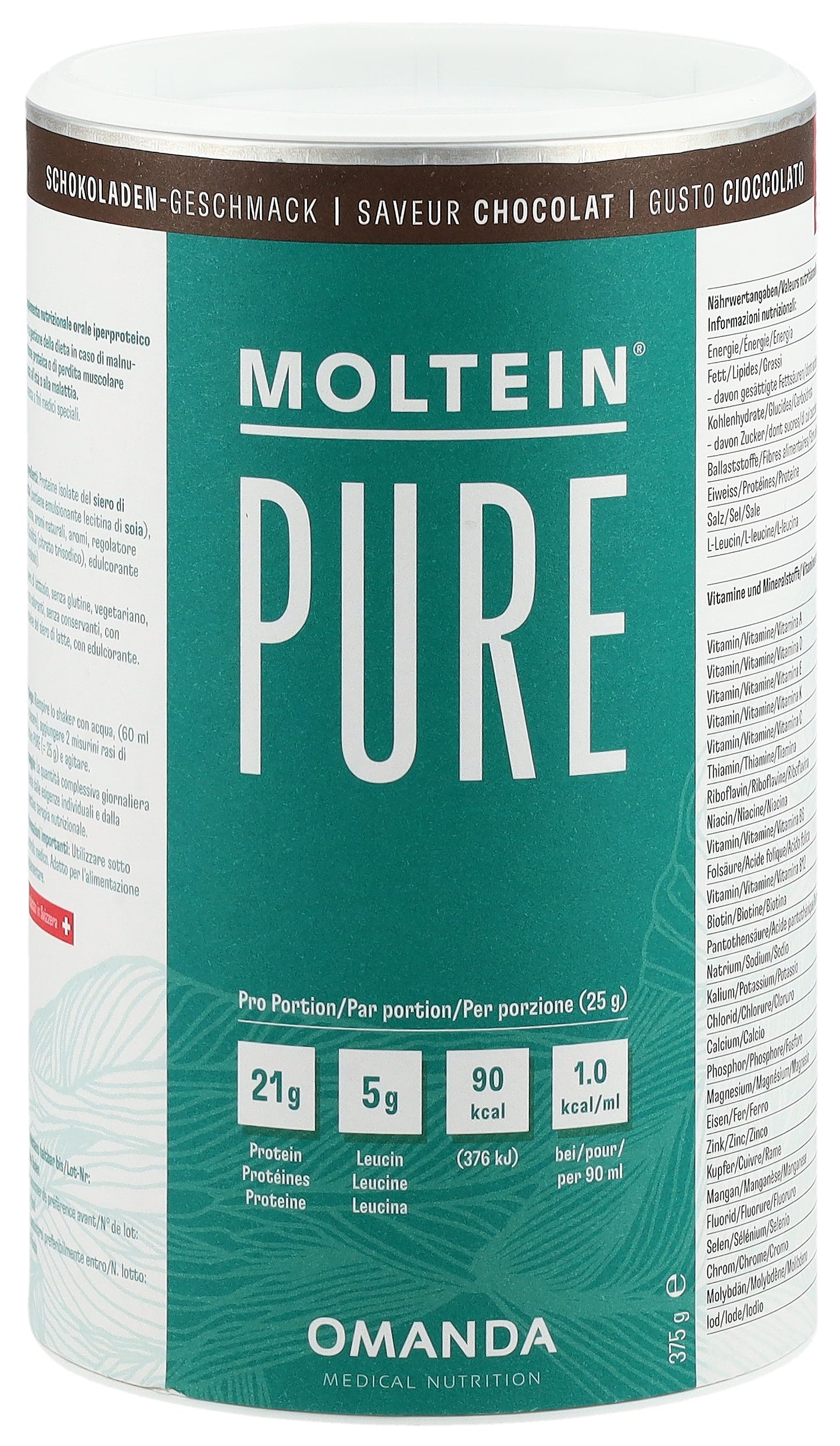 MOLTEIN PURE Schokolade