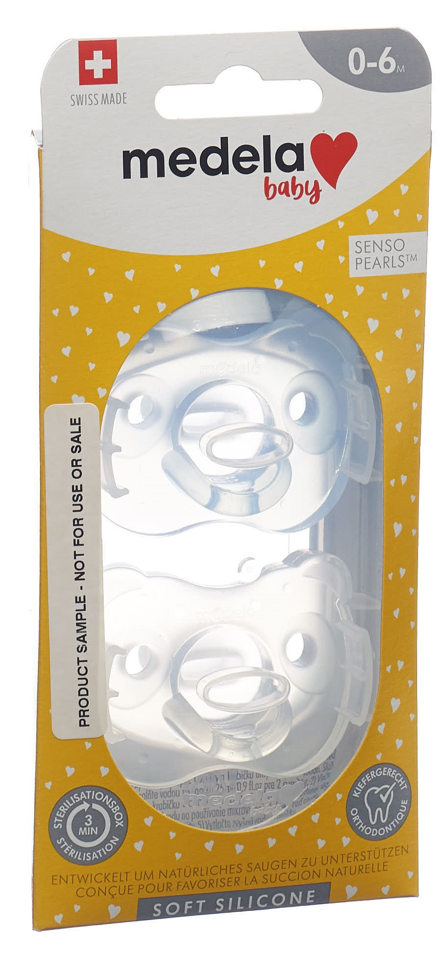 MEDELA Baby Nuggi Soft Silicone 0-6 Blau