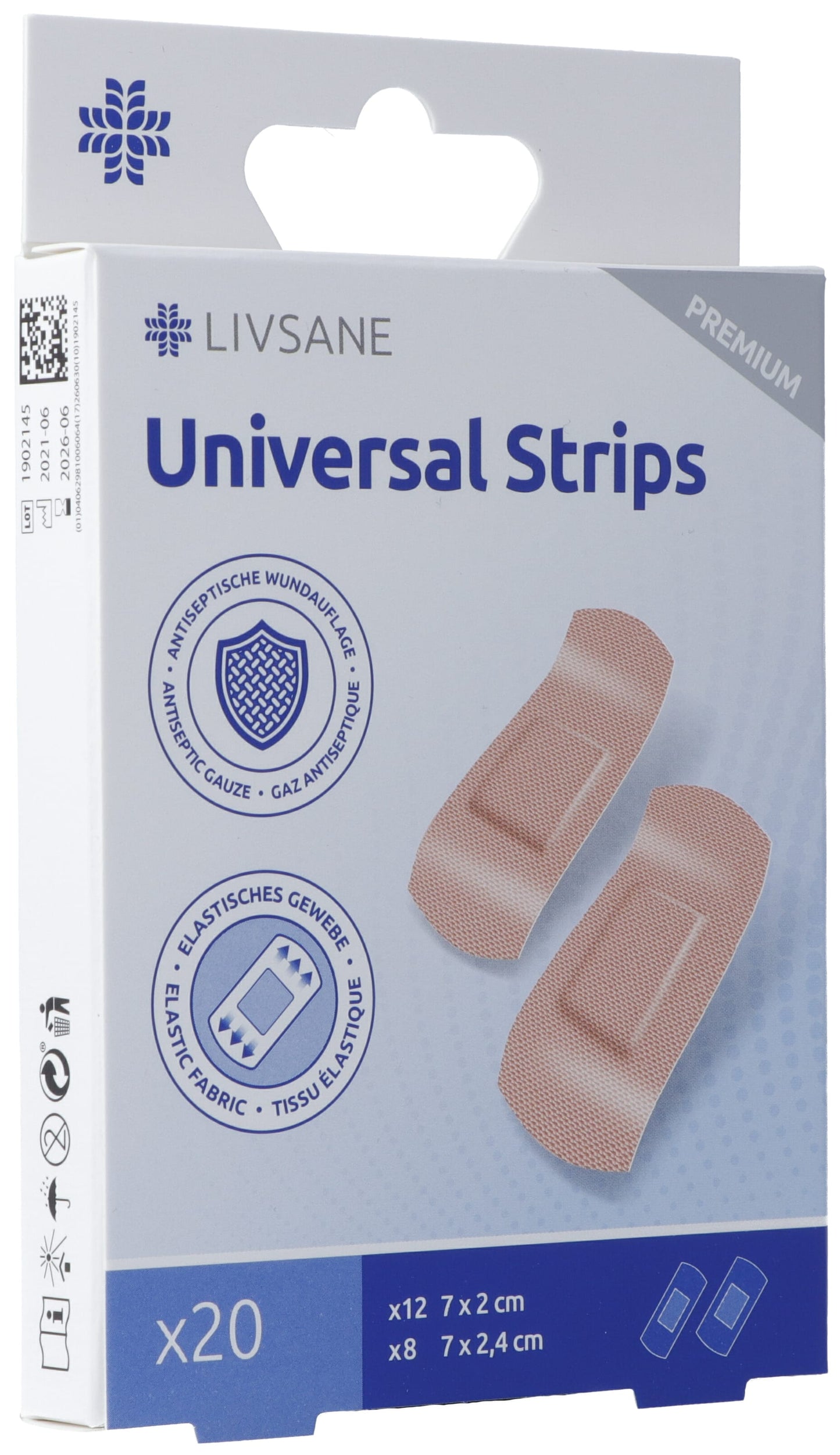 LIVSANE Premium Univer Pflaster Strips