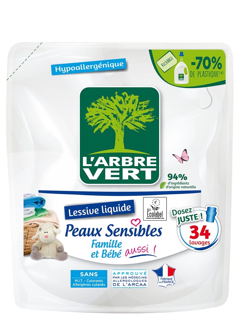 L'ARBRE VERT Ref Flüssigwaschmittel empfin