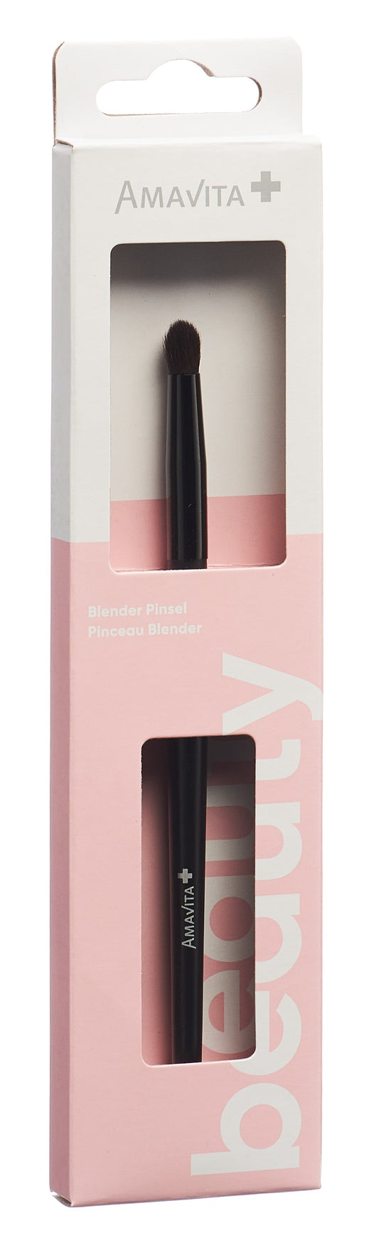 AMAVITA Beauty Blender Pinsel oval rund 100% vegan