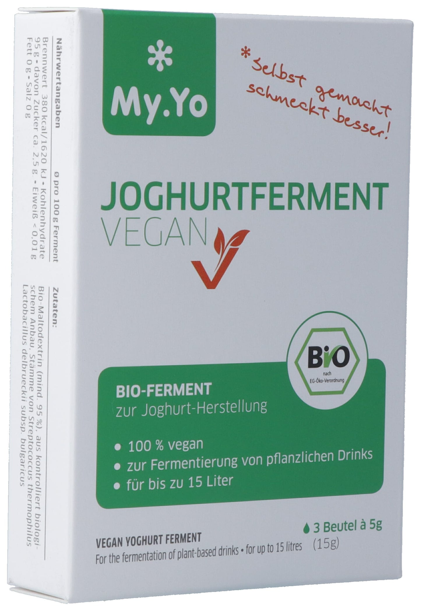 MY.YO Joghurt Ferment Bio vegan