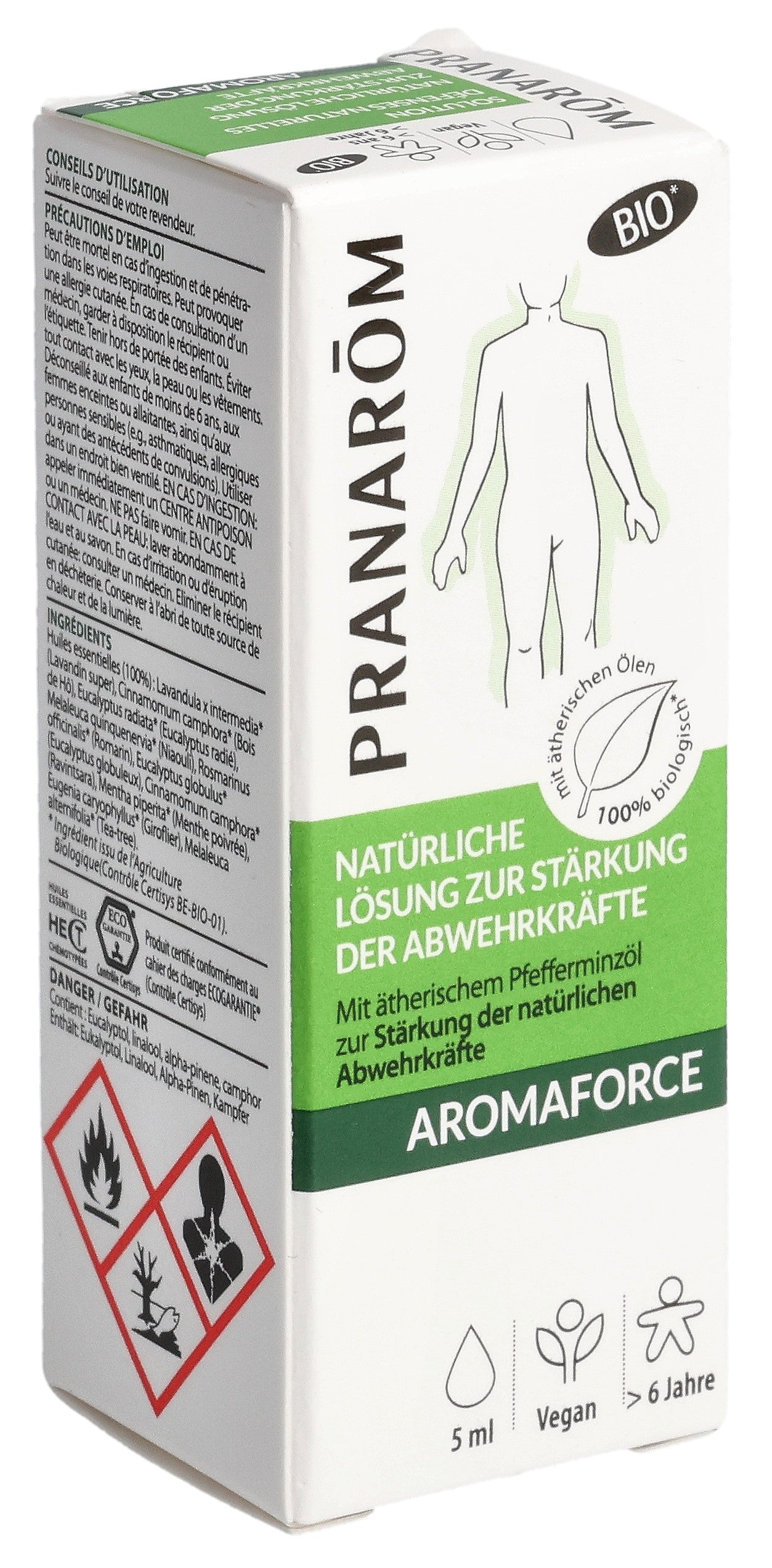 PRANAROM Aromaforce Nat Lösung Abwehr Bio