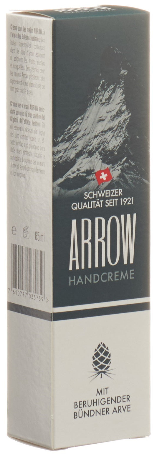 ARROW Handcreme beruhig Bündner Arve