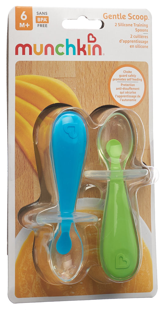 MUNCHKIN Silikon Trainingslöffel Gent Scoop
