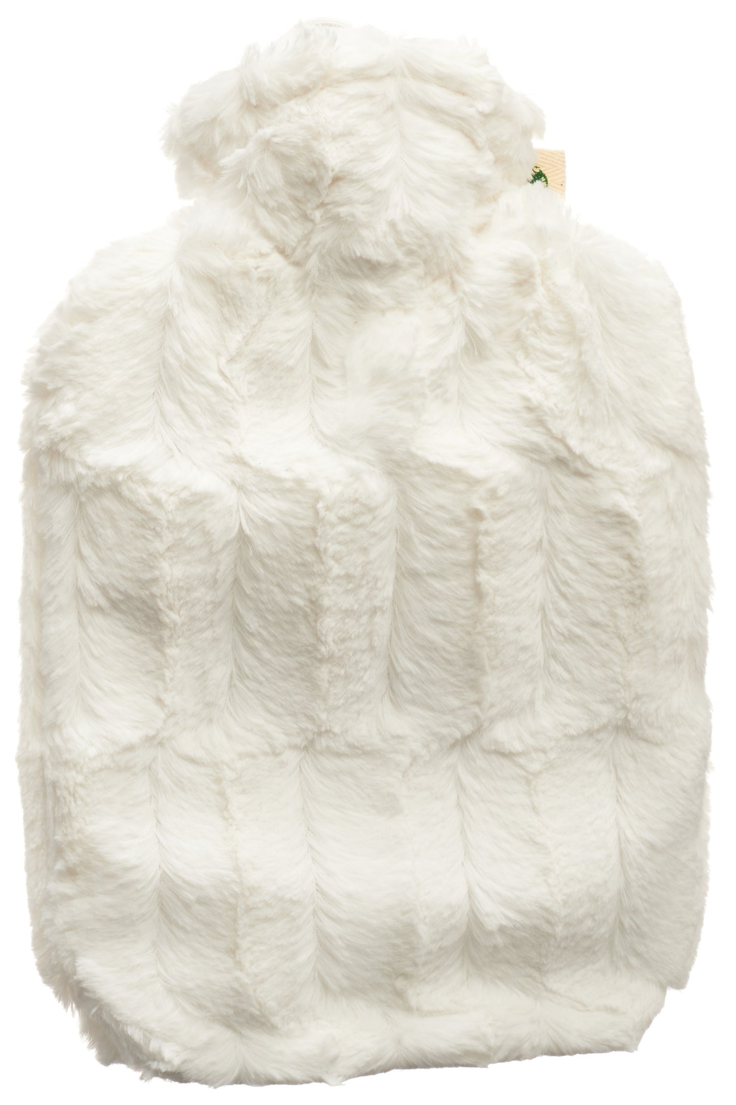 FROSCH Wärmflasche PVC 1.8l Hochflorbezug creme