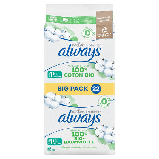 ALWAYS Ultra Binde Cot Long BigPack