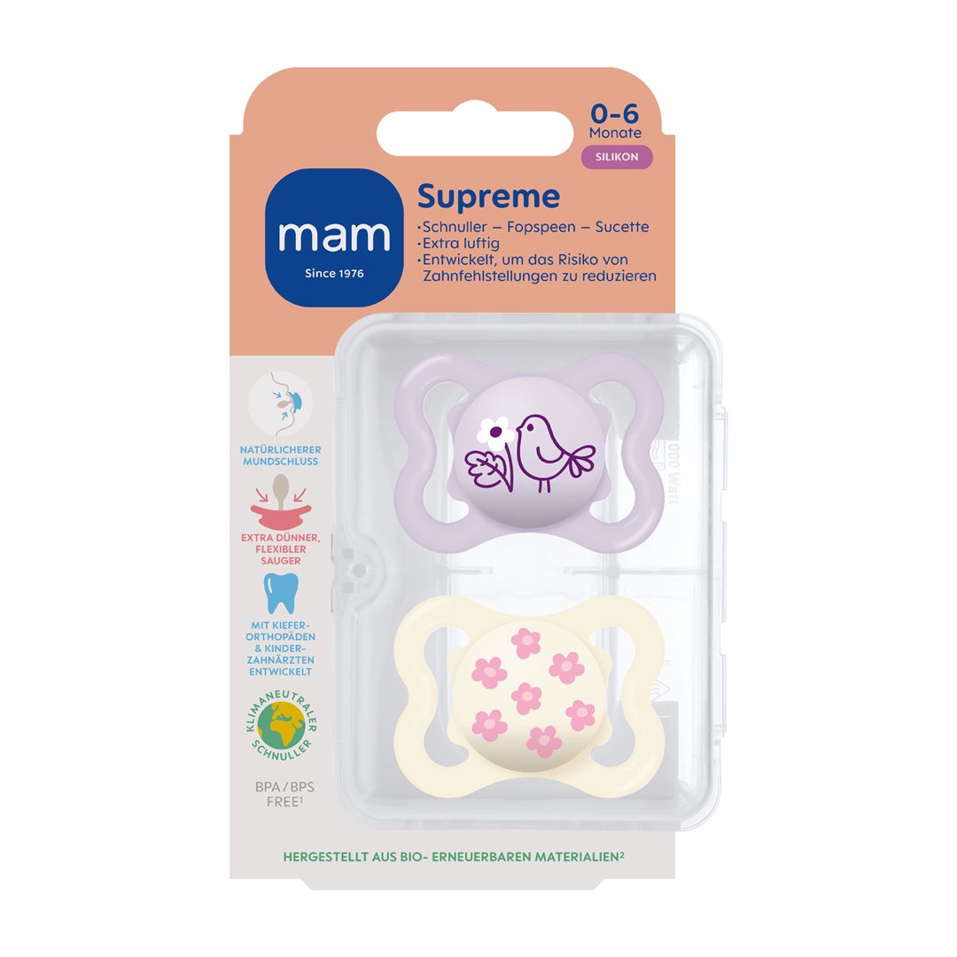 MAM Supreme Nuggi Sili 0-6m