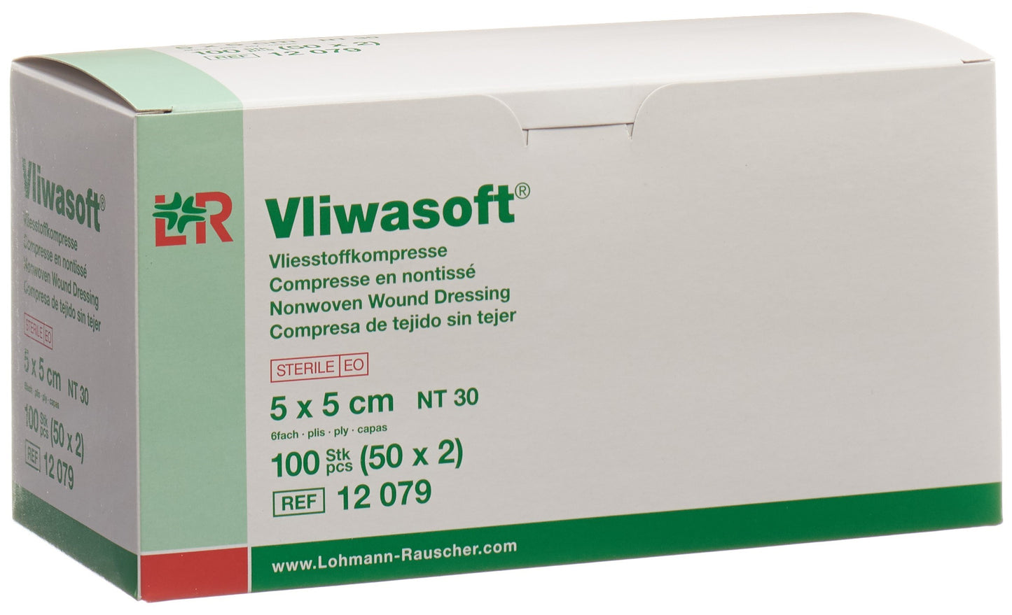 VLIWASOFT Vliesstoffko 5x5cm 6-l st