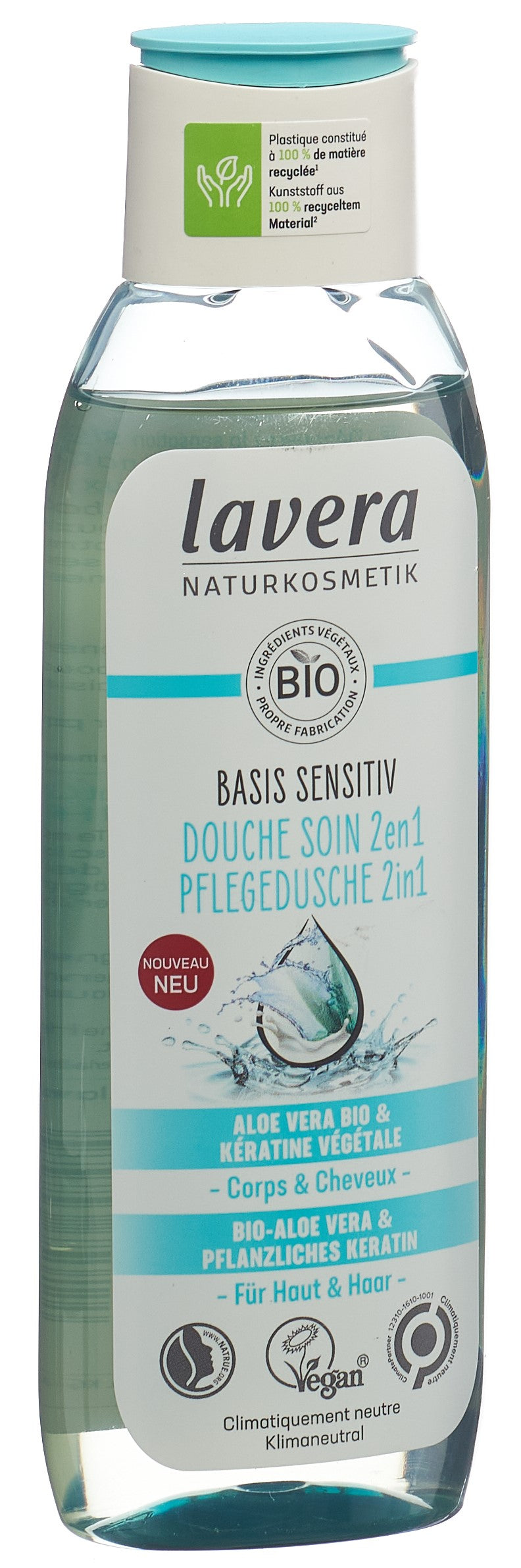 LAVERA Pflegedusche Basis Sensitiv 2in1