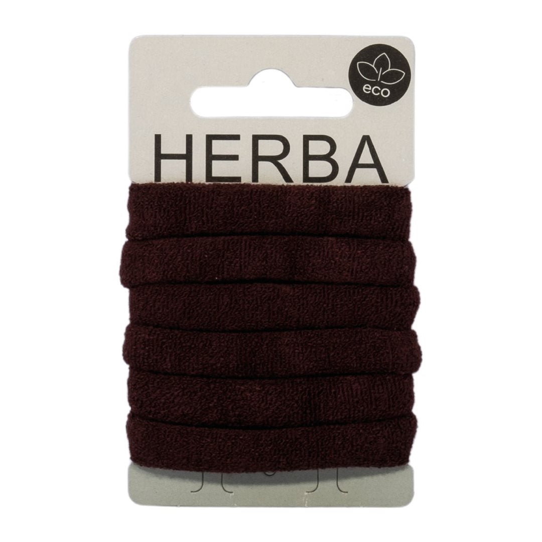 HERBA Ecofriendly Haarbinder Ø5cm braun
