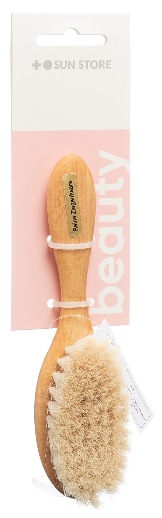 SUN STORE Beauty Babybürste Ziegenhaar Buche