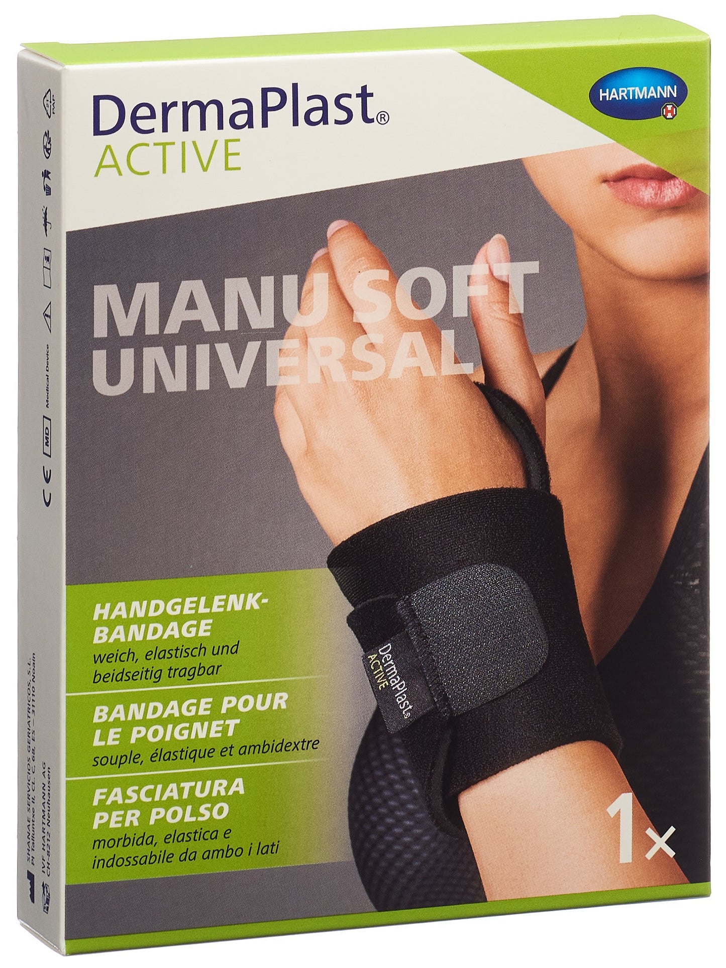 DERMAPLAST Active Manu soft universal