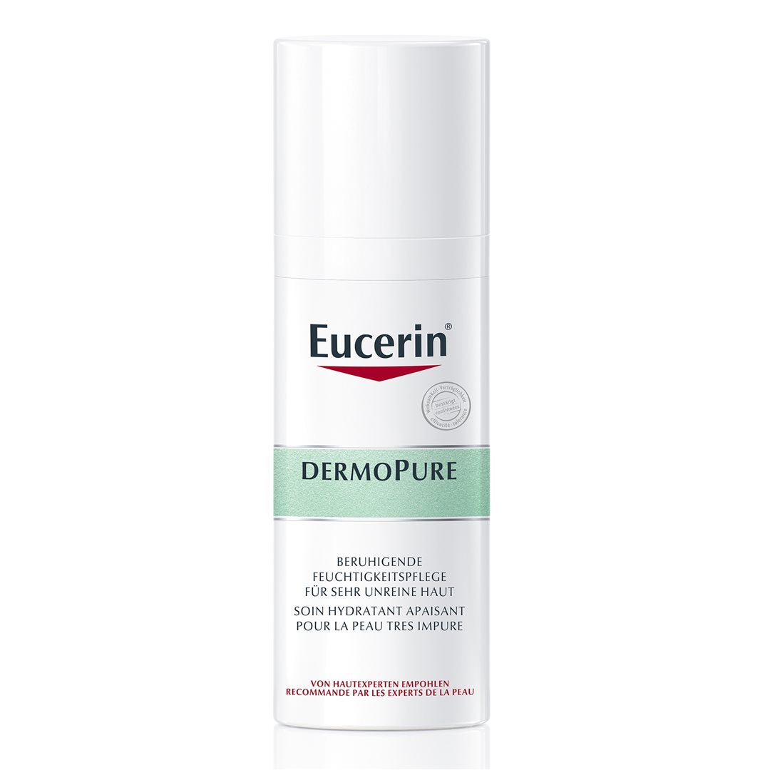 EUCERIN DermoPure Feuchtigkeitspfl unr Haut