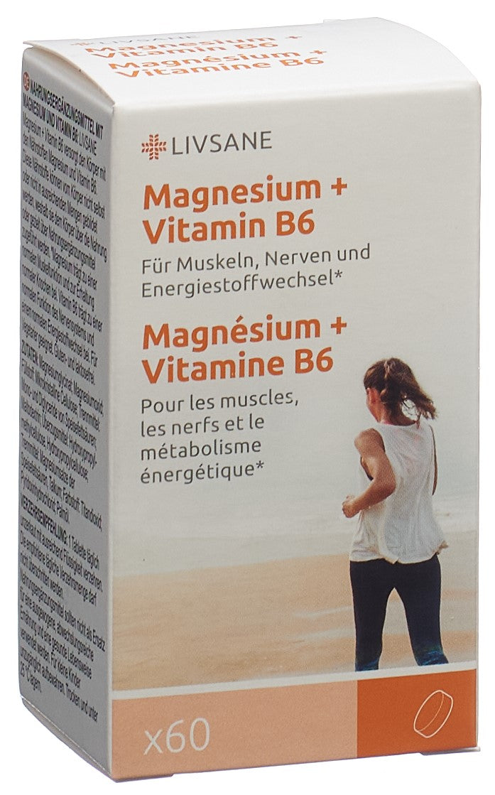 LIVSANE Magnesium + Vitamin B6 Tabl