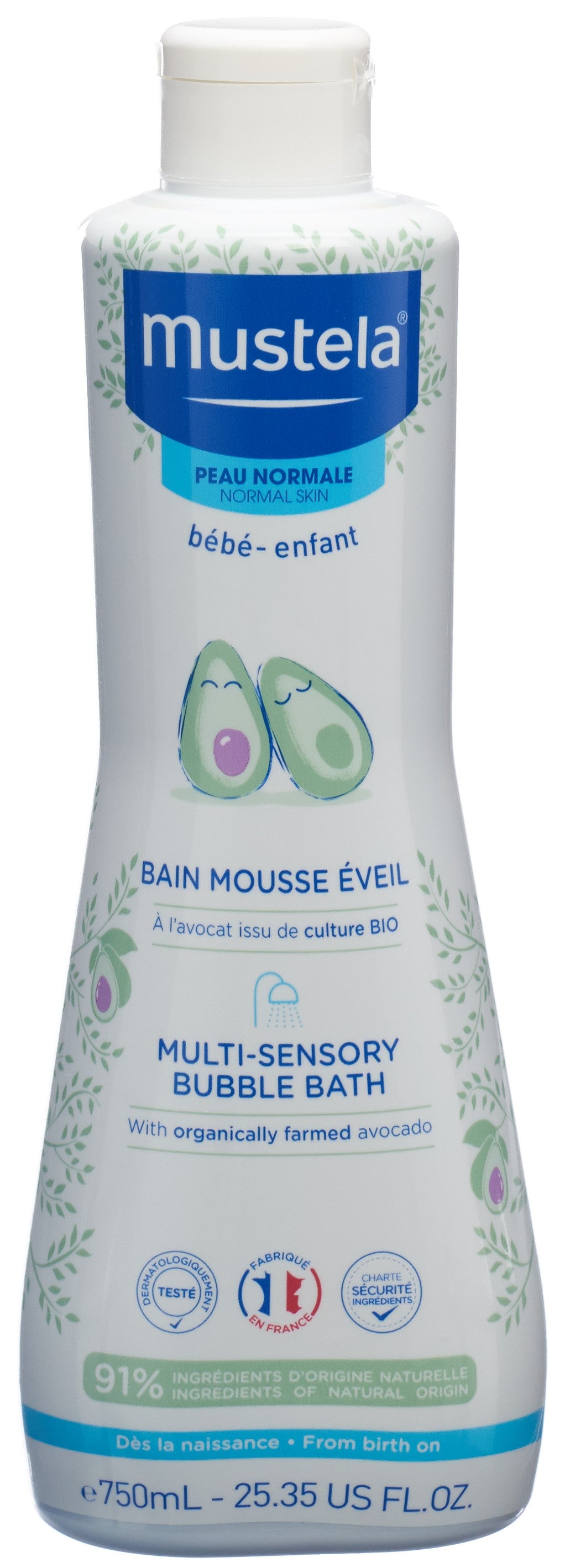 MUSTELA Anregendes Schaumbad