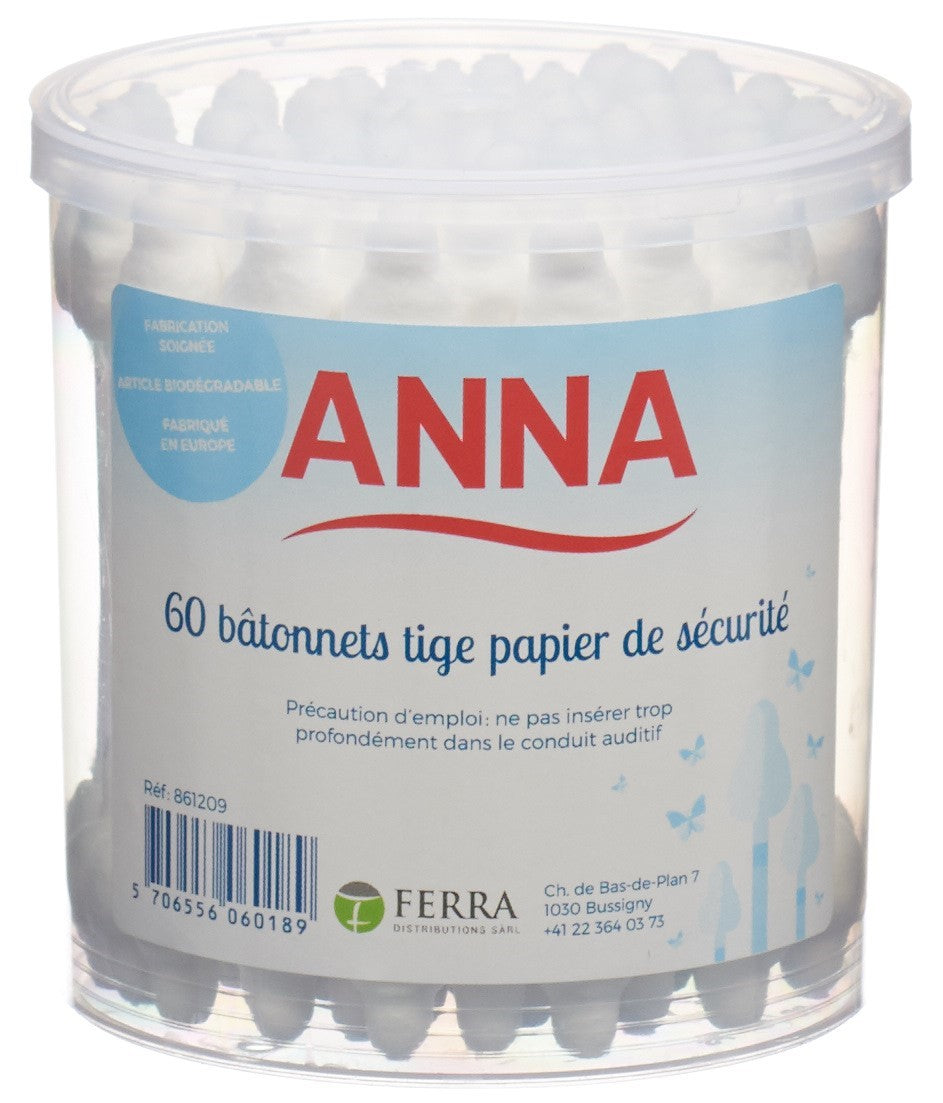 ANNA Wattestäbchen Sicherheit