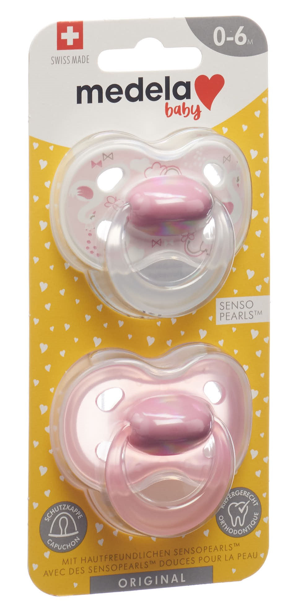 MEDELA Baby Nuggi Original 0-6 Rosa