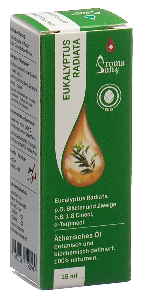 AROMASAN Eukalyptus radia Äth/Öl Schacht Bio