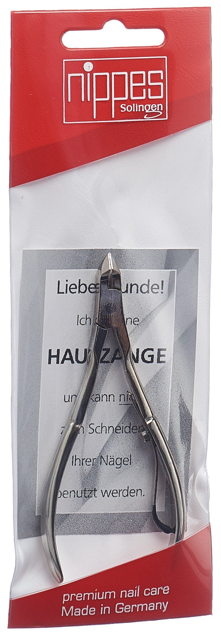 NIPPES Hautzange 10cm vernickelt