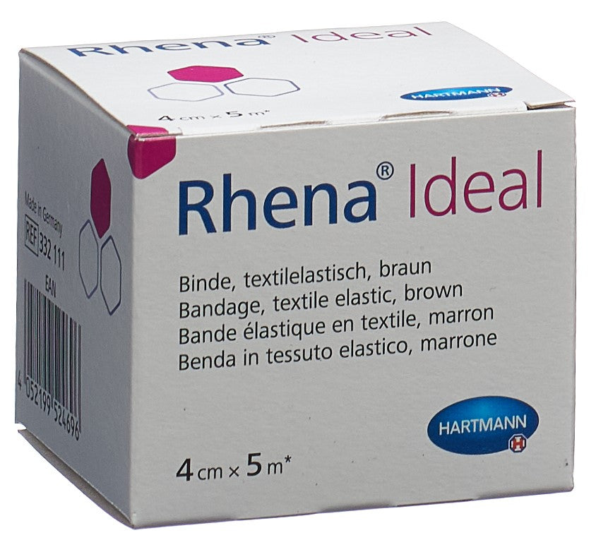 RHENA Ideal Elastische Binde 4cmx5m hautf