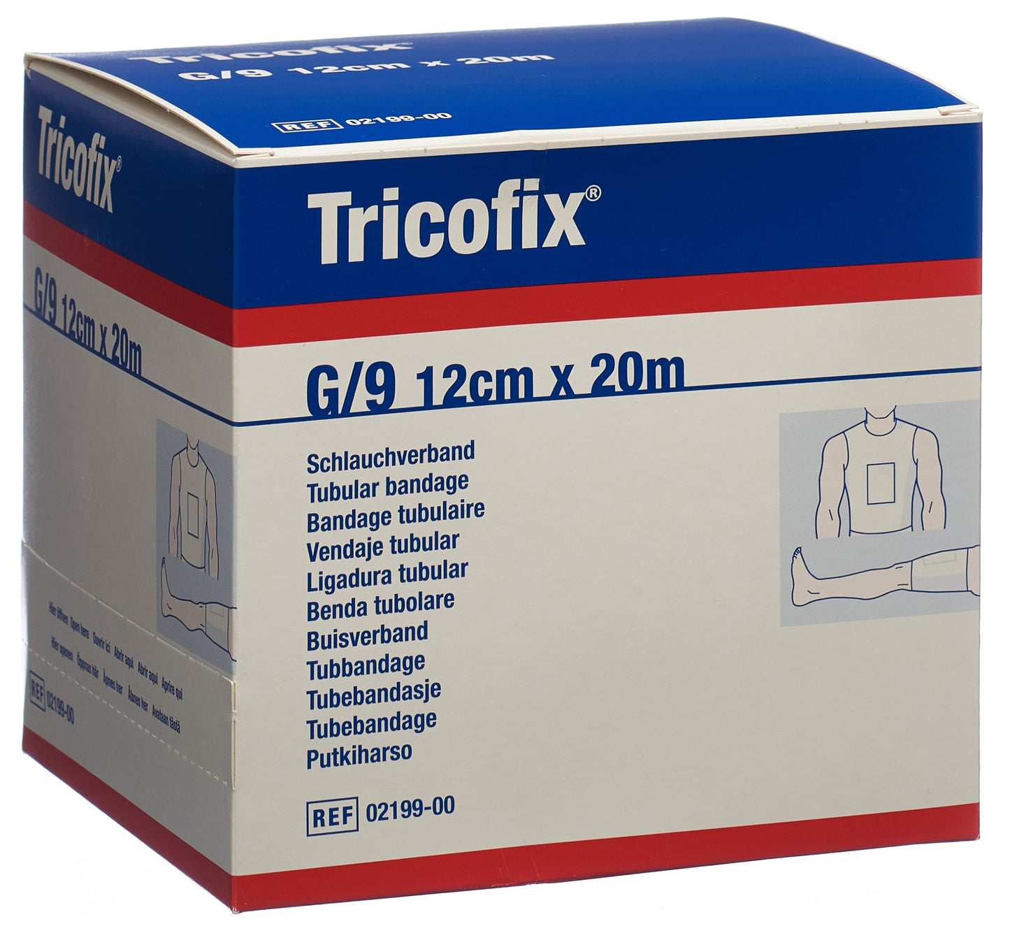 TRICOFIX Schlauchverband GrG 9-12cm/20m
