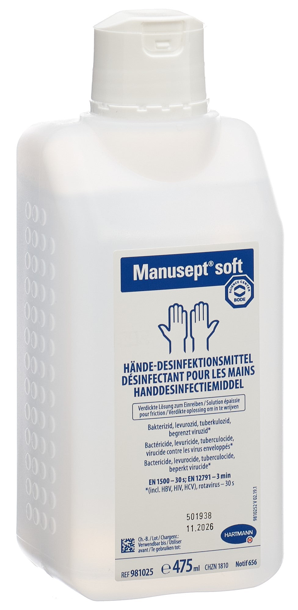 MANUSEPT soft Händedesinfektion