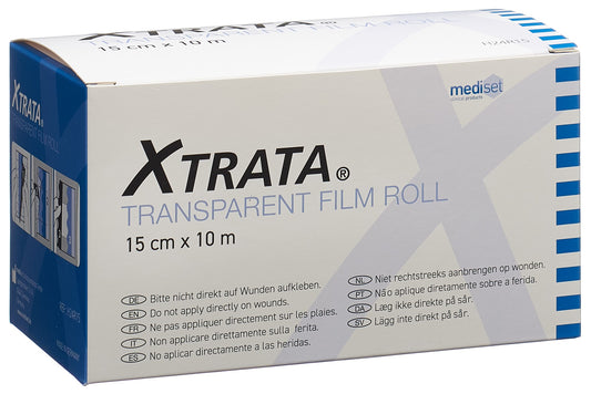 XTRATA transp Folienverband 15cmx10m mit Lipo-Gel
