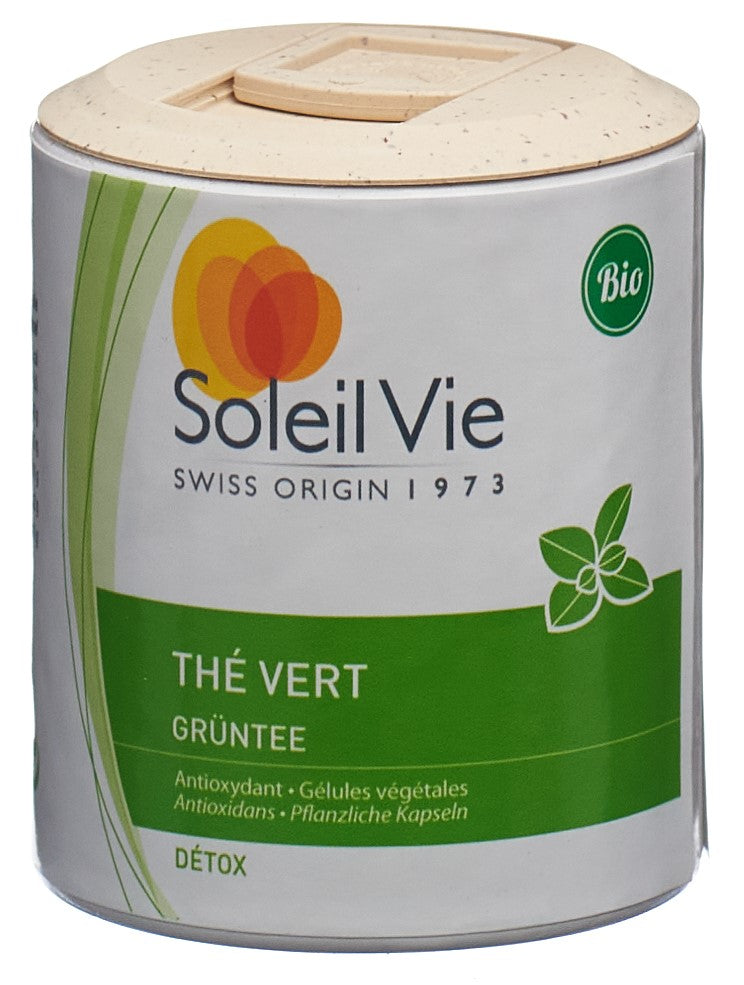 SOLEIL VIE Grüntee Kaps 470 mg Bio