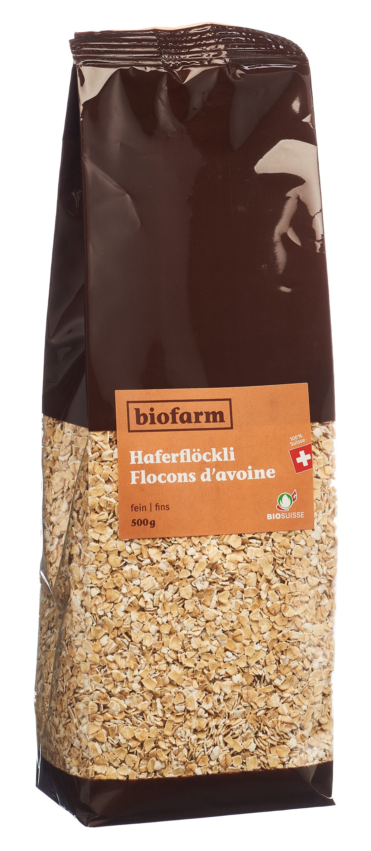 BIOFARM Haferflocken fein Knospe