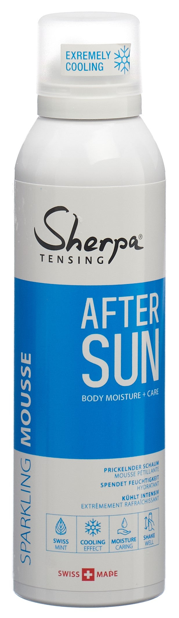 SHERPA TENSING After Sun Sparkling Mousse