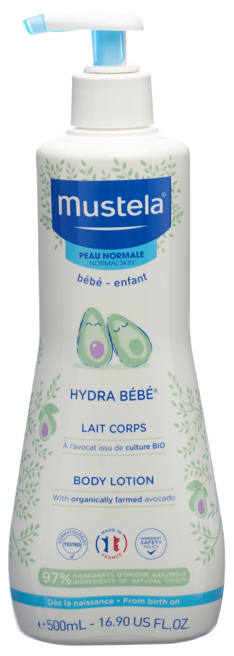 MUSTELA Hydra Bébé Körpermilch normale Haut