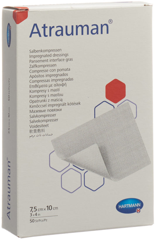 ATRAUMAN Salbenkompressen 7.5x10cm steril