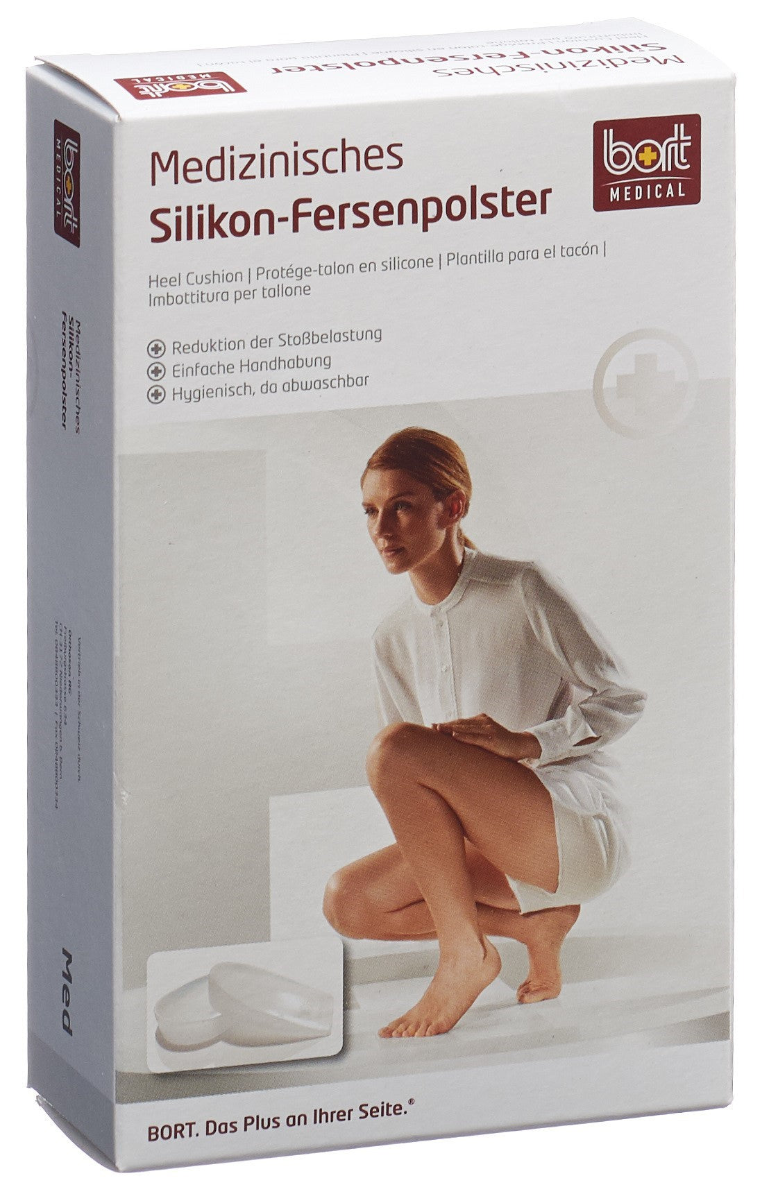 BORT Silikon-Fersenpolster M-41