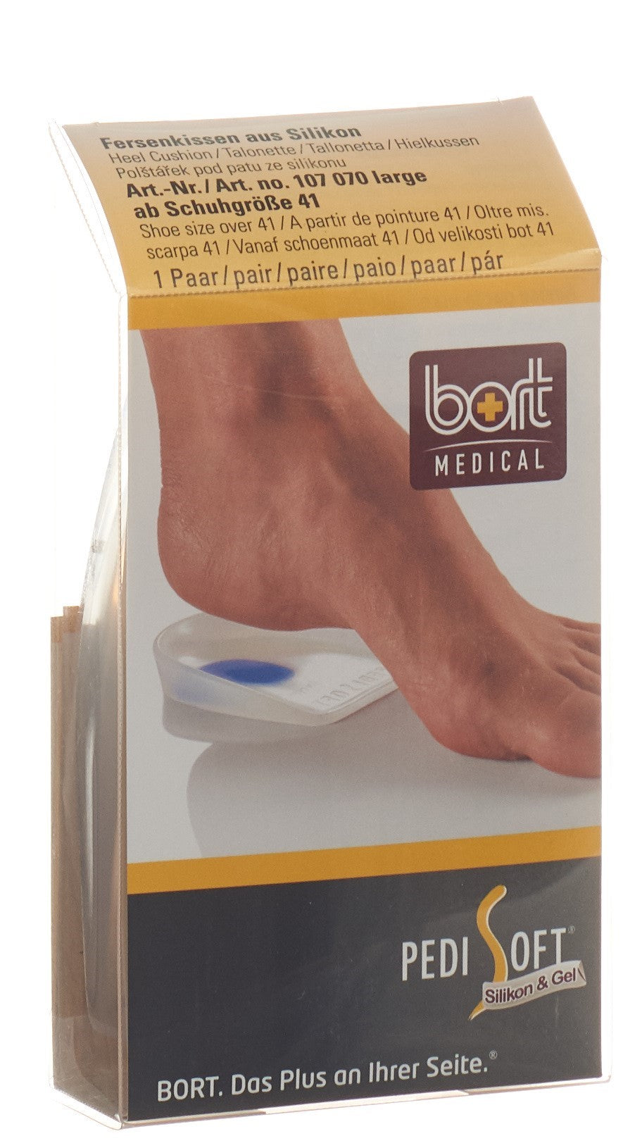 BORT PEDISOFT Fersenkissen L +41 m Softspot